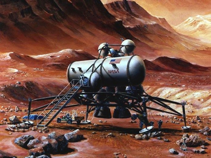 Biomineria: Una bacteria que produce hierro, pionera ideal para colonizar Marte.La NASA y la Agencia Espacial Europea han estudiado su aplicación en misiones espaciales