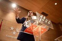 Aguado no entiende ni comparte los planteamientos de Vox en violencia de género y avisa de que no aceptará “retrocesos”