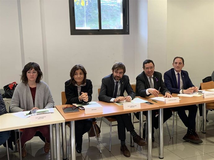 Reunión de la mesa de seguimiento de campañas agrarias de la Generalitat en Lleida