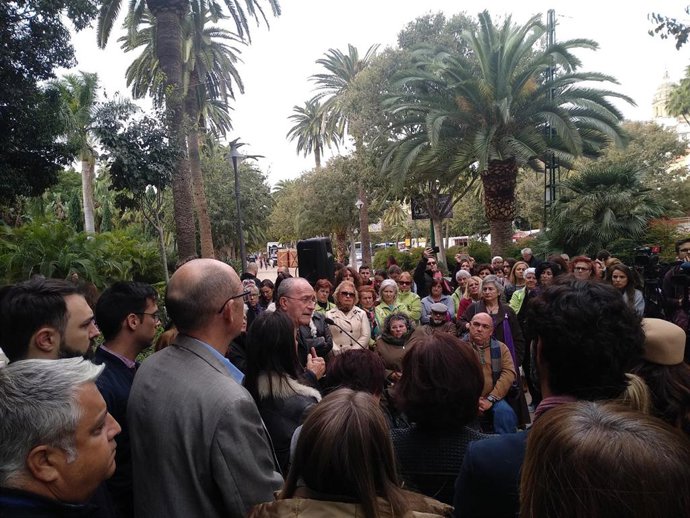 Málaga conmemora el Día Internacional de la Eliminación de la Violencia contra la mujer