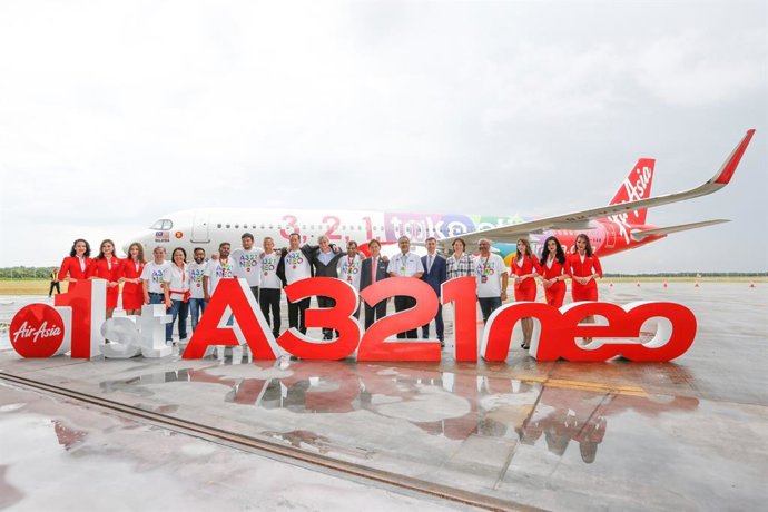 AirAsia recibe su prmera A321neo
