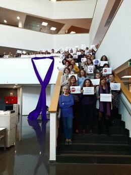 Profesionales de salud de Baleares se suman al Día internacional contra la violencia de género