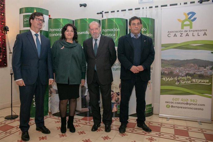 Convención empresarial en Cazalla