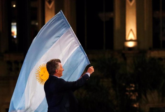 El presidente saliente de Argentina Mauricio Macri.