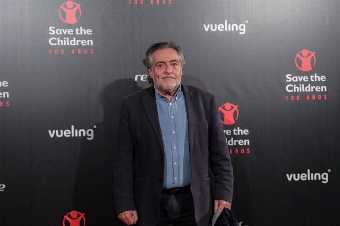 El portavoz socialista en el Ayuntamiento de Madrid, Pepu Hernández, en el photocall de la gala de entrega de los premios por el centenario de Save the Children, en Madrid a 12 de noviembre de 2019.