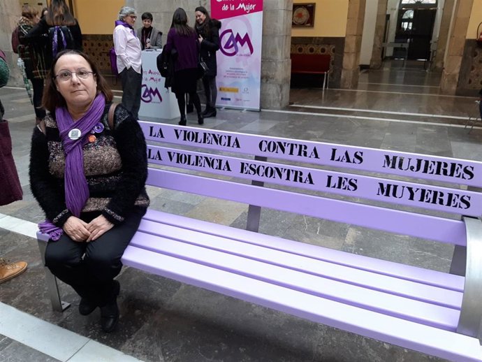 Begoña Piñero, presidenta de la 'Tertulia Les Comadres'