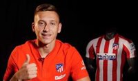 Saponjic, principal novedad en la lista del Atlético para Turín