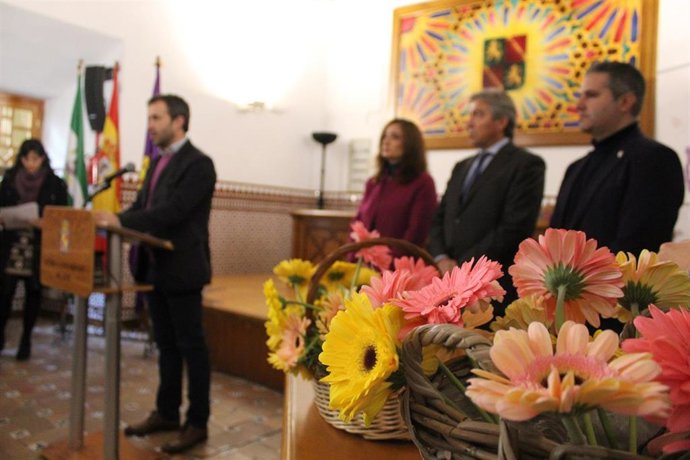Acto del Ayuntamiento de Jaén por el Día contra la Violencia de Género