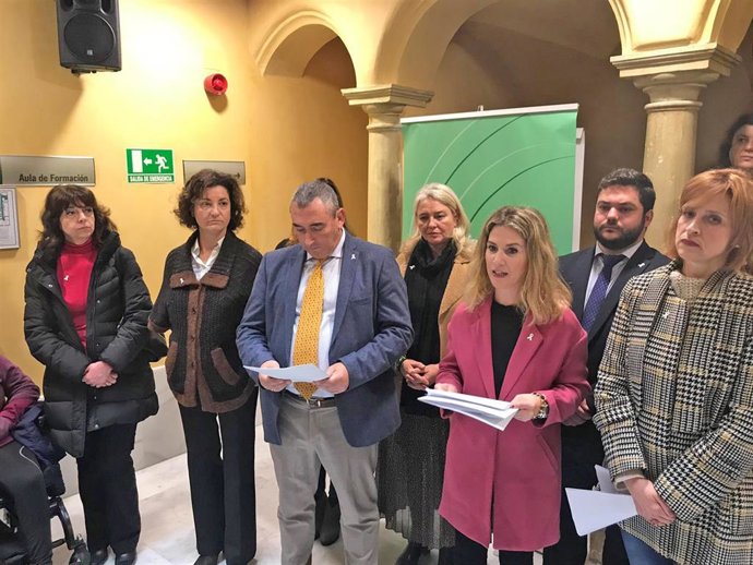 Np Y Foto Lectura Manifiesto Contra Violencia De Género