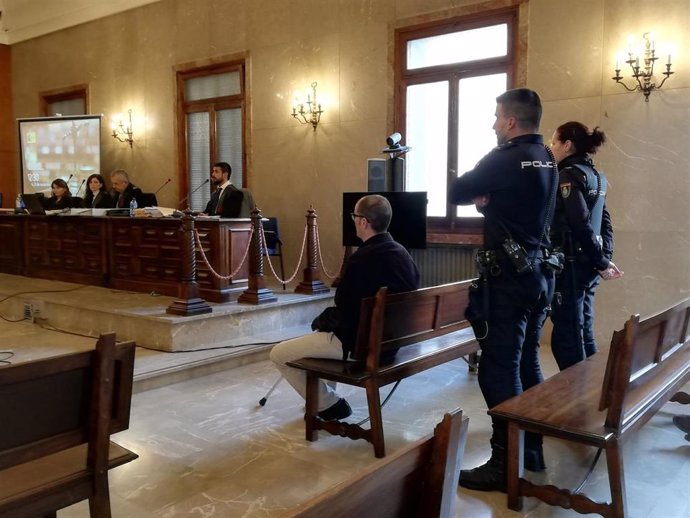El acusado por el crimen de Sencelles, en el juicio en la Audiencia Provincial