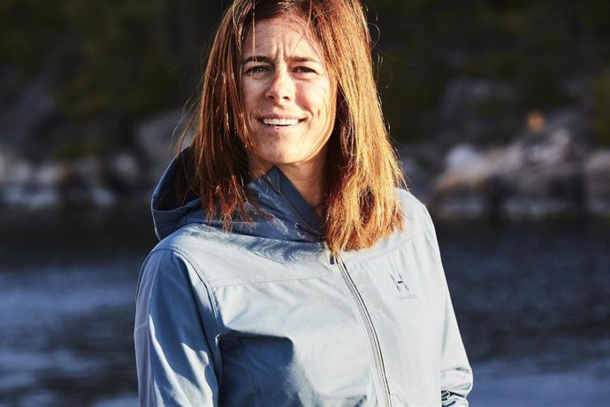 La alpinista Edurne Pasabán, primera mujer en escalar los catorce ochomiles del planeta 