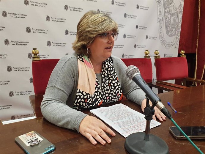 La concejal del PSOE Ana Muñoz