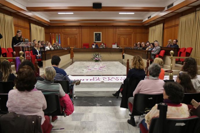 Pleno Contra la Violencia de Género con ausencia de Vox