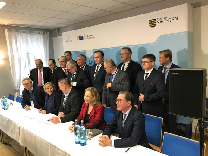 [Grupoasturias] Np, Audios Y Fotos Consejería De Industria Reunión Plataforma Europea De Regiones De Carbón En Transición