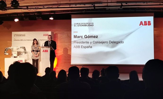 Marc Gómez, consejero delegado de ABB en España y Portugal, en la segunda edición de los Premios ABB a las mejores prácticas en digitalización