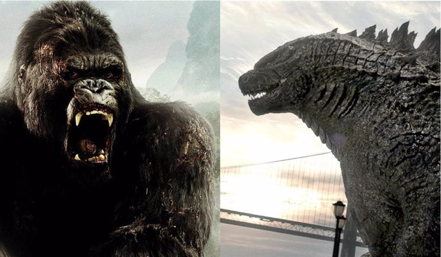 Los protagonistas de las dos mayores franquicias de monstruos compartirán plano en Godzilla vs. King Kong
