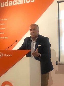El secretario de Organización de Cs en Huelva, Rafael Pérez.