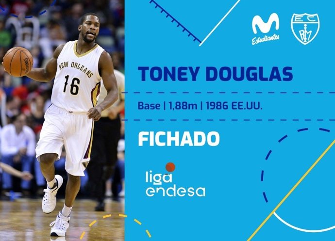 El Movistar Estudiantes ficha al base estadounidense Toney Douglas