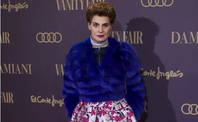 Antonia Dell'Atte, en la fiesta de Vanity Fair