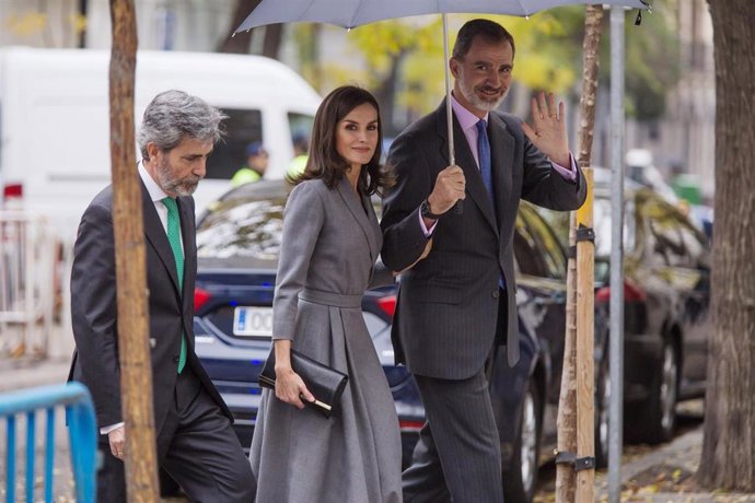 Los Reyes Felipe y Letizia