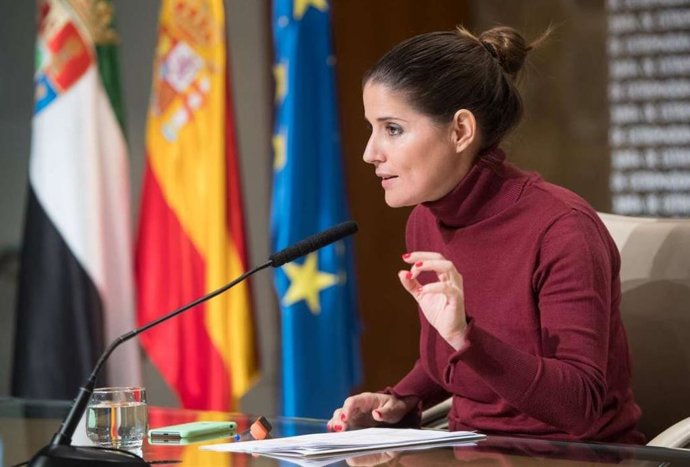 La consejera de Igualdad y portavoz de la Junta, Isabel Gil Rosiña