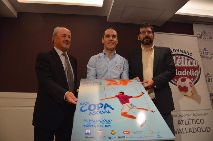 Presentación de la Copa Asobal 2019 en Valladolid.