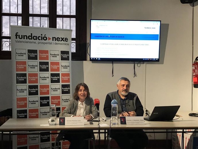 Presentación de L'Observatori del valenci de la Fundació Nexe