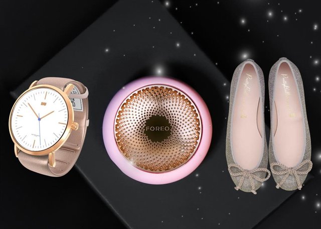Reloj Button Watch, Tratamiento mascarilla inteligente UFO de FOREO y manoletinas de Pretty Ballerina