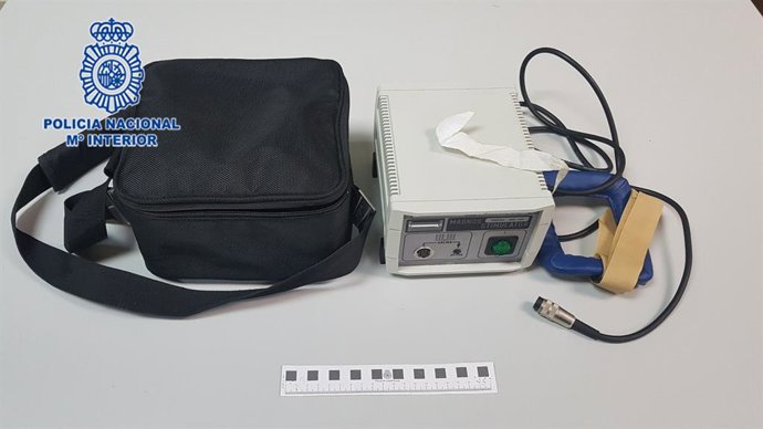 Estimulador óseo procedente de un robo