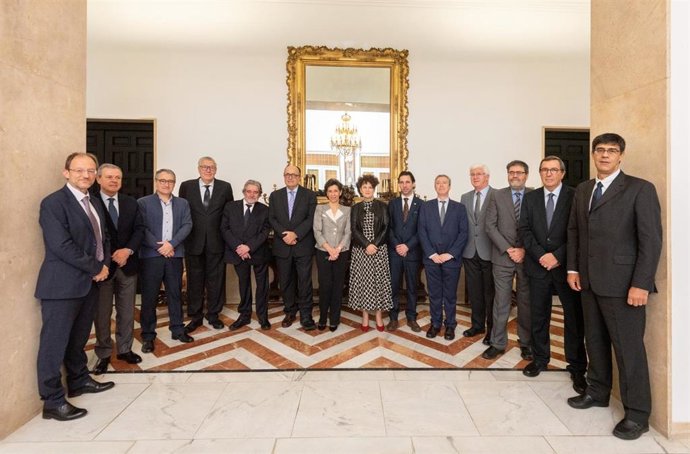 Reunión de la presidenta del Tribunal de Cuentas, María José De la Fuente, con sus homólogos autonómicos