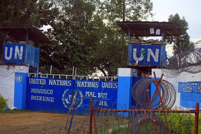 Base de la MONUSCO en Beni, en Kivu Norte (este de RDC)