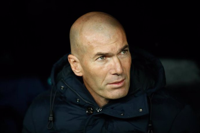Zinédine Zidane, técnico del Real Madrid