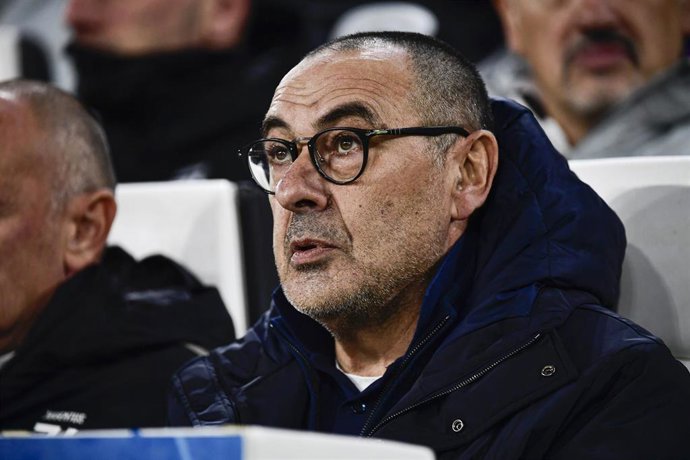 El entrenador de la Juventus, Maurizio Sarri