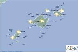 El tiempo en Baleares hoy, 27 de noviembre de 2019