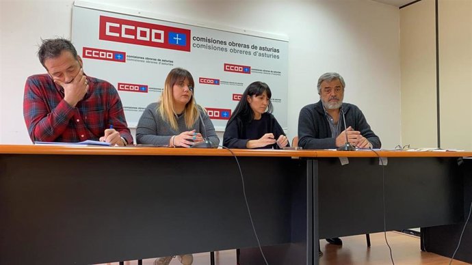 Presentación de la campaña en la sede de CCOO.