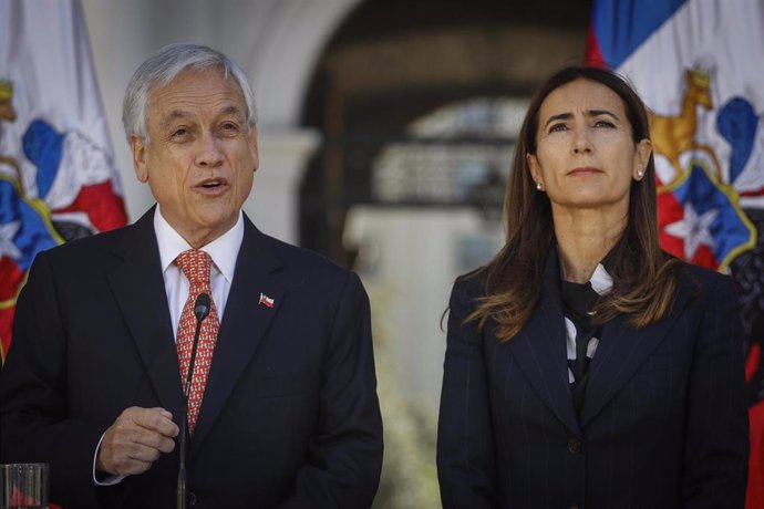 Sebastián Piñera y su ministra de Medio Ambiente, Carolina Schmidt