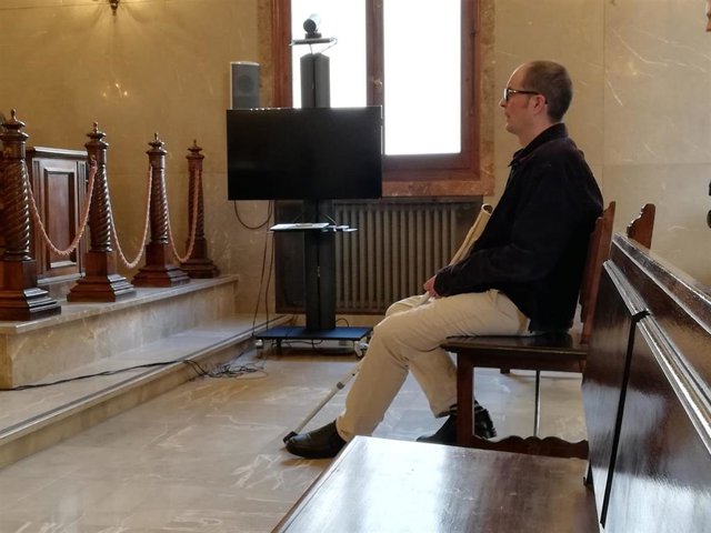 El acusado por el crimen de Sencelles, en el juicio en la Audiencia Provincial.