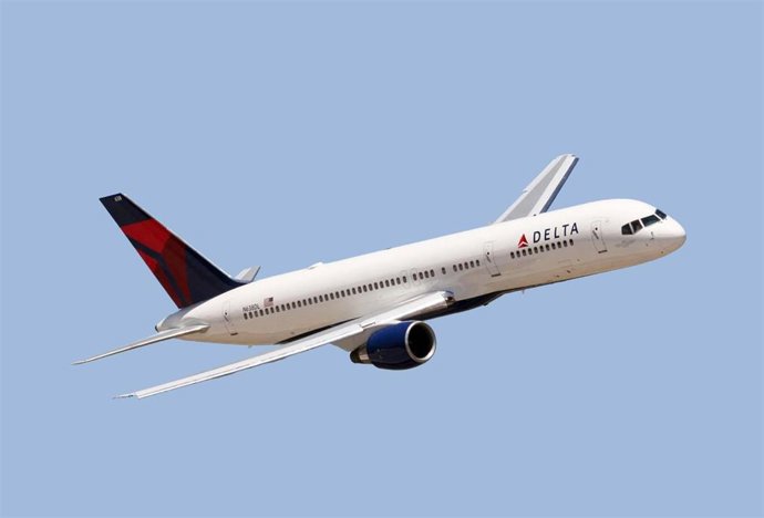 Avión de Delta Air Lines vuelo Málaga-nueva york avión b757-200