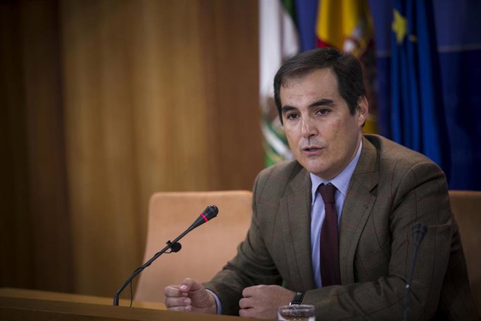 El portavoz parlamentario del PP-A , José Antonio Nieto