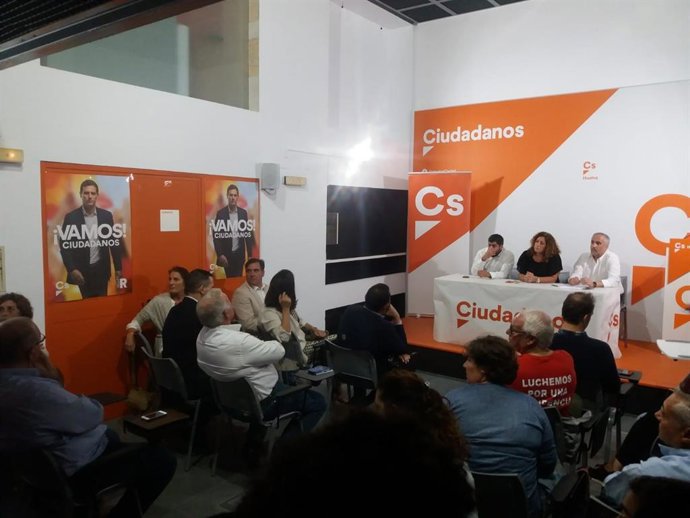 La secretaria de Organización de Cs Andalucía, Mar Hormigo, preside la asamblea provincial de Cs Huelva en octubre.