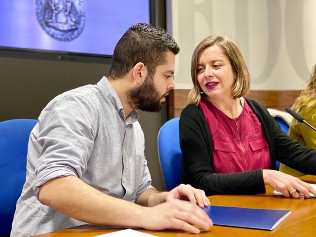 Rubén Rosón y Ana Taboada.