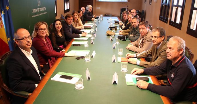 Reunión de delegados y responsables de la Junta y el Plan Infoca en la provincia que ha analizado los datos de 2019.