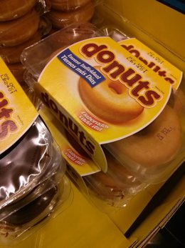 Donuts, Panrico, bollería, dulces,