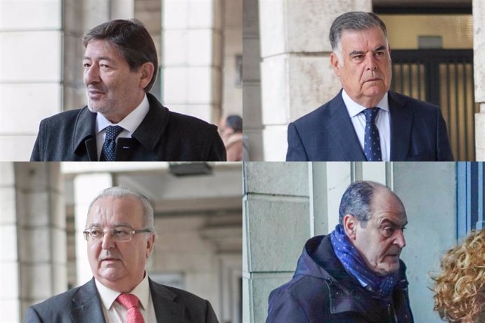 Francisco Javier Guerrero, José Antonio Viera, Antonio Fernández y Juan Márquez, condenados por el caso ERE para los que Anticorrupción pide ingreso inmediato en prisión