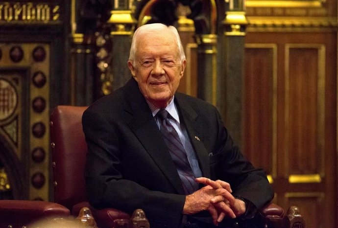 El expresidente de Estados Unidos Jimmy Carter