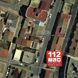 Imagen por satélite del lugar del accidente