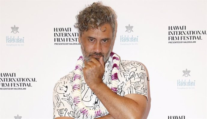 Taika Waititi en la presentación de Jojo Rabbit