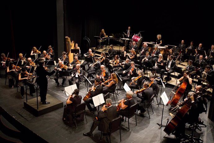 La Orquesta de Córdoba durante uno de sus conciertos en una imagen de archivo.