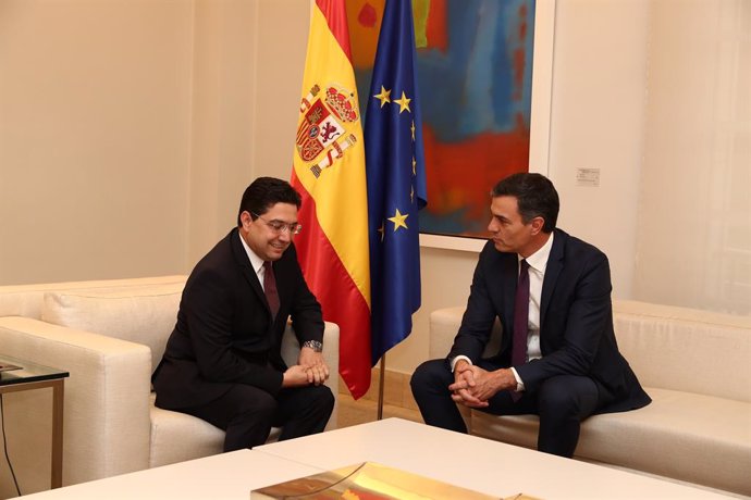 España/Marruecos.- Sánchez recibe en Moncloa al ministro de Exteriores de Marrue
