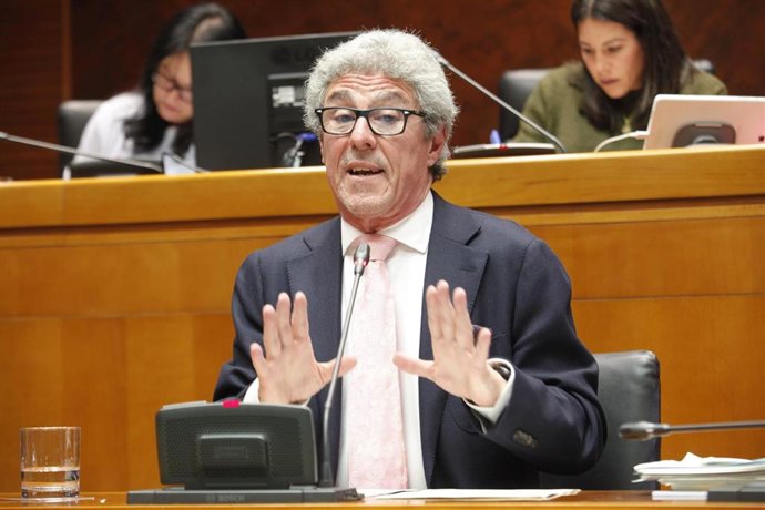 El director general de Transportes del Gobierno de Aragón, Gregorio Briz.